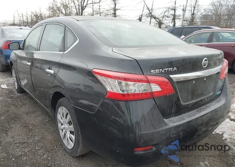 2014 Nissan Sentra Sv z USA, uszkodzony, nr VIN 3N1AB7AP2EL656698